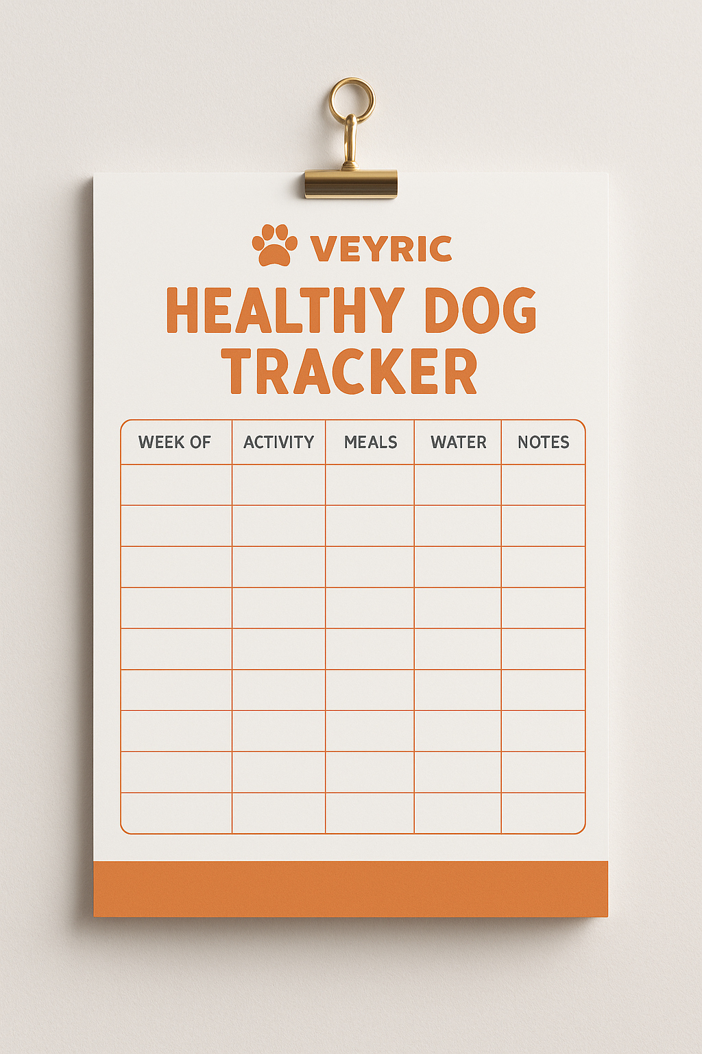 Veyric™ Healthy Dog Tracker